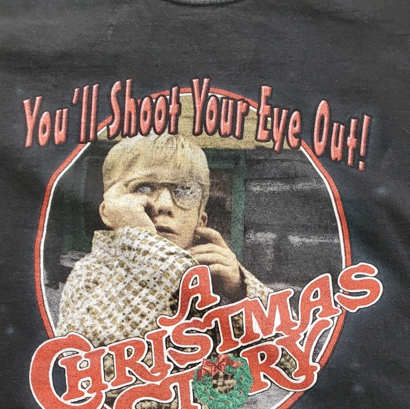 A Christmas Story Black T-Shirt Pre Owned, Size XL - Picture 10 of 16